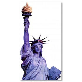 Αφίσα (Νέα Υόρκη, άγαλμα της Ελευθερίας, αξιοθέατα, θέα, πόλη, αρχιτεκτονική, κτίρια)